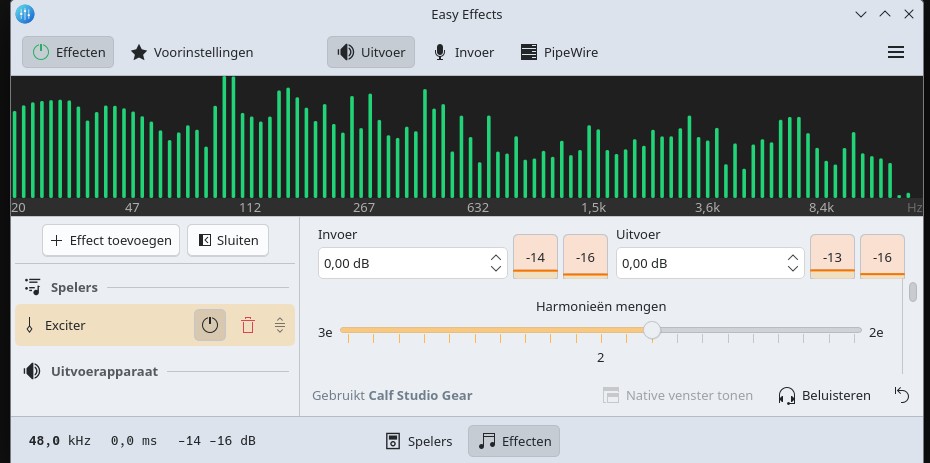 EasyEffects EQ