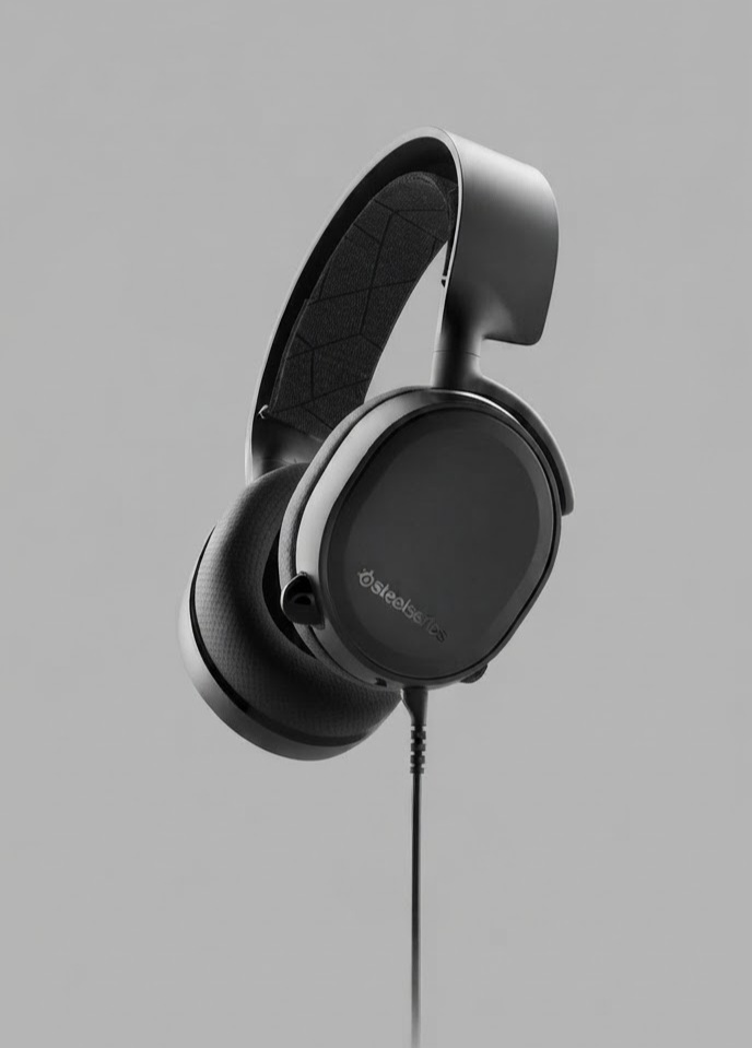Opgeknapte SteelSeries Arctis headset